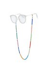 KELITCH Porte-Lunettes De Soleil Retenues De Sangle Perles Miyuki Cordons De Chaîne De Lunettes Colliers De Lunettes Chaîne D