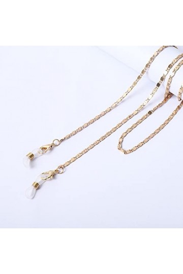 Chaînes À Lunettes Mode Perle Lunettes Chaîne Femmes Hommes Lunettes Cordon Lunettes De Soleil Cordon Support De Retenue Lune