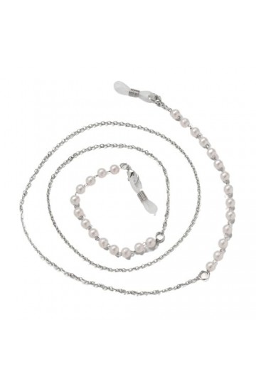 Chaînes de lunettes for femmes, chaînes de lunettes de soleil en cristal, porte-cordon de lunettes, collier doré, corde de sa