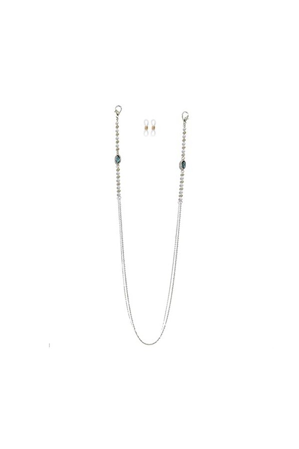 HOOENG Sangle de Lunettes Lunettes lanière for Femmes Vintage Perle Masque chaînes Anti-Perte Mode Lunettes Cordon Lunettes r