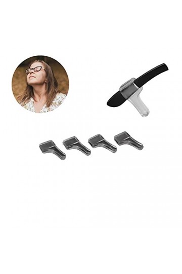 Crochets doreille - 100Pairs - Lunettes de sécurité anti-dérapantes en plastique confortables, empêchent le glissement des l