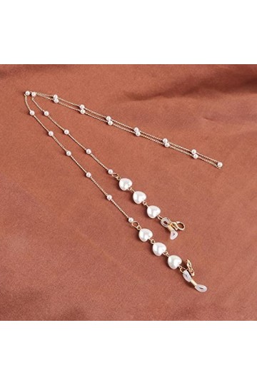 Chaînes À Lunettes Coeur Perle Lunettes Lunettes De Soleil Lunettes Lunettes Porte-Chaîne Cordon Lanière Collier Lunettes Cha