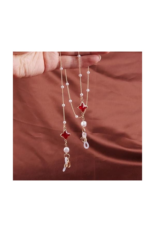 Chaînes À Lunettes 1 Pièces Sangle De Lunettes Lunettes De Lecture Chaîne Suspendue Mode Lunettes De Soleil Porte-Lunettes Co