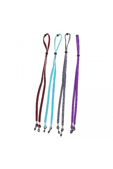 UKCOCO 4 Pièces Cordon DExercice Élastique Sangle De Protection DOreille Lunettes De Fixation Corde Chapeau Lanière Sangles