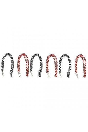 GALPADA 6 Pcs Acrylique Lunettes Chaîne Longe Perlée Masque Facial Pour Enfants Verrerie Verres À Boire Gants Thinsulate Cord