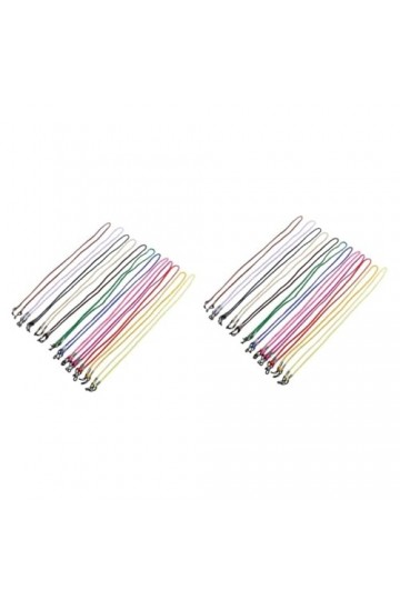 DOITOOL Chaîne De Lunettes 48 ​​Pièces Support De Lunettes De Soleil Collier Lanière De Lunettes Corde Colorée Antidérapante