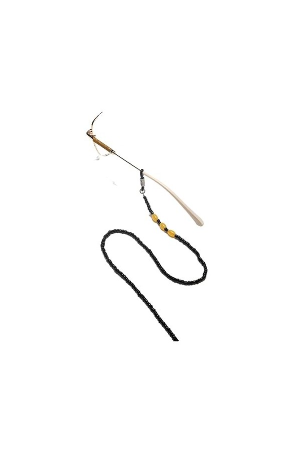 HczIon Chaîne Lunettes 2 Pièces Chaîne De Lunettes Faites Main Chaîne,Cordon De Lunettes,Chaîne De Masque,Décoration De Lunet