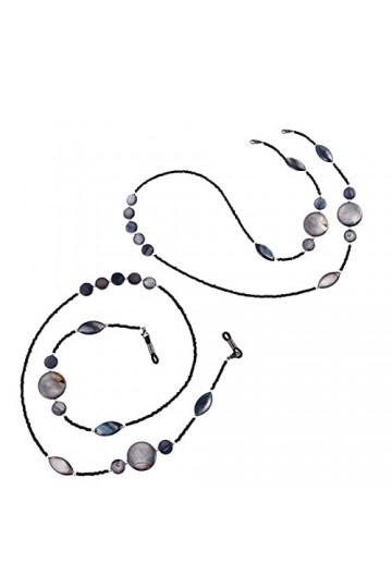 GALPADA 1 Set 2 Pcs Masque Lanière Extérieure Lunettes Verre Des Boucles Chaînes De Cordon Réglables Beau Support Coquille De