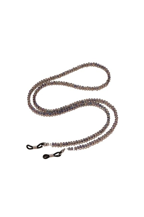 Chaîne de lunettes en cristal for femmes, élégante lanière de support de lunettes de soleil, chaîne sur le cou, bijoux Color