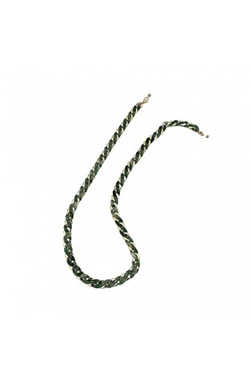 DAVBIR Chaînes de lunettes, sangle de lunettes pour femmes, acrylique multifonction, masque Anti-perte, lanière élégante, san