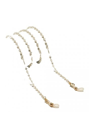 HczIon Chaîne Lunettes 2 Pièces De Lunettes Antidérapantes Chaîne Verres Cordon Masque Chaîne Lunettes De Soleil Chaîne Décor