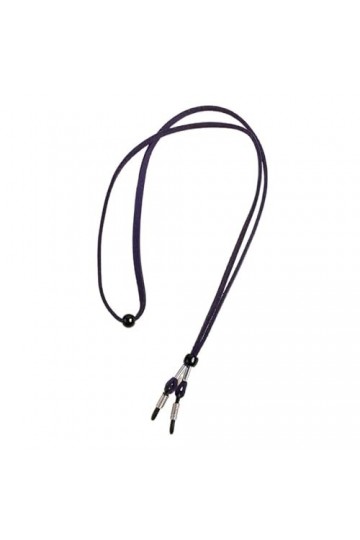 Lanière de lunettes de soleil colorées for femmes et hommes, réglable, porte-cordon de chaîne, décoration de sangle de cou C