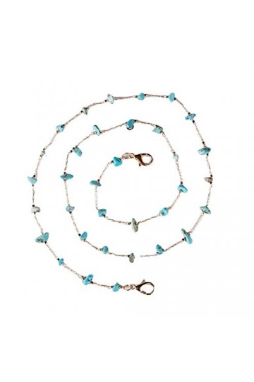 ENLLY Chaînes de Lunettes de Longe for Les chaînes de Masque de Perles irrégulières for Femmes Cordon de Lunettes élégant Sim