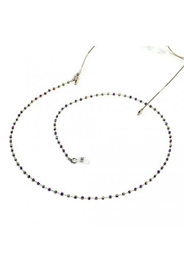 Gyrosphere Chaînes de Lunettes de Lunettes for Femmes Perles colorées Autour de la Sangle de Cou Cordon élégant Lunettes chaî