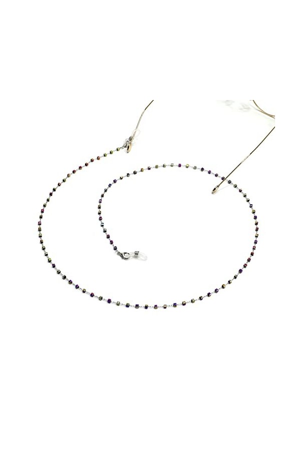 Gyrosphere Chaînes de Lunettes de Lunettes for Femmes Perles colorées Autour de la Sangle de Cou Cordon élégant Lunettes chaî