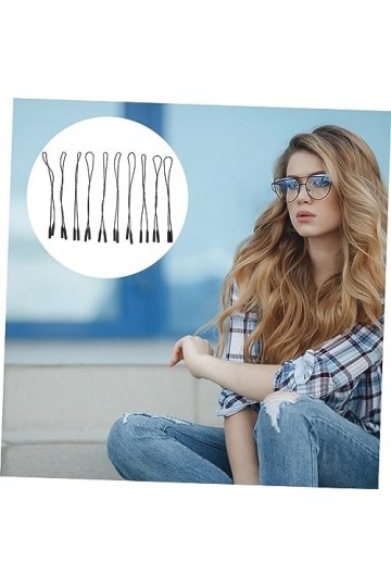 TOVINANNA 10 Pièces Lanière De Lunettes Sangle De Lunettes Réglable Cordon De Lunettes En Silicone Support De Sangle De Lunet