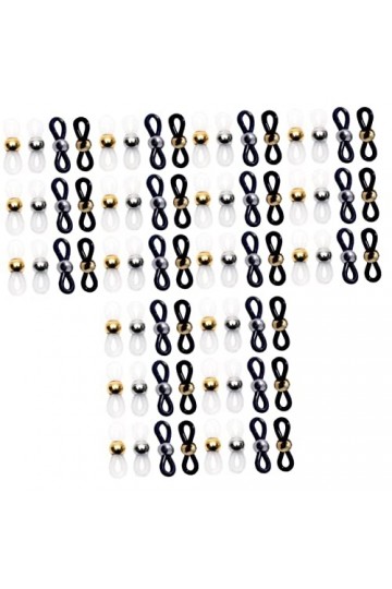 SEWACC 120 Pièces Accessoires De Lunettes Chaîne De Lunettes Porte-Lunettes Non Anneau De Chaîne De Lunettes Accessoire De Ch