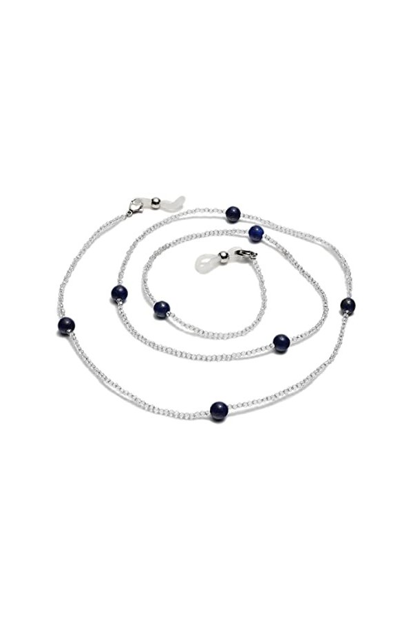 OMNIOF Chaînes de Lunettes Sangle de Lunettes for Femmes Chaînes de Masque à Deux Tons Simples Retenue de Lunettes élégante C