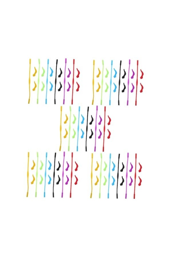 Housoutil 12 Ensembles De Lunettes Accessoires De Tour DOreille Accessoires De Lanière Lunettes De Soleil Lunettes Pour Anti