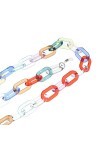 Gyrosphere Chaînes de Lunettes de Lunettes for Femmes chaînes de Masque Acrylique colorées chaînes de Porte-Lunettes de chaîn