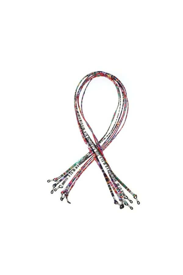 ULTECHNOVO 12 Pcs Porte-Lunettes Collier Lunettes Pour Femmes Lunettes Sangle Pour Hommes Porte-Lunettes Porte-Lunettes Sangl