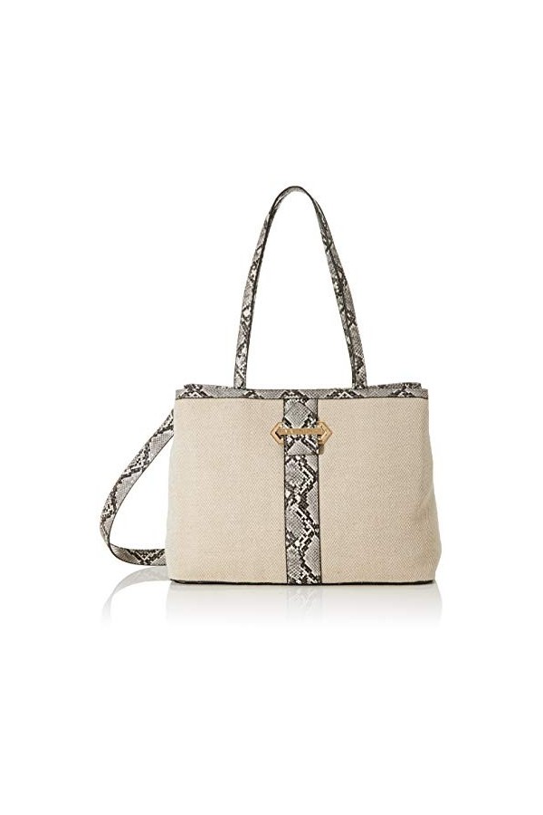 Valentino by Mario Gigante, Cabas femme, Multicolore Nat/Roccia , 14.5x26.5x35.5 cm B x H T 