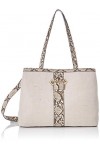 Valentino by Mario Gigante, Cabas femme, Multicolore Nat/Roccia , 14.5x26.5x35.5 cm B x H T 