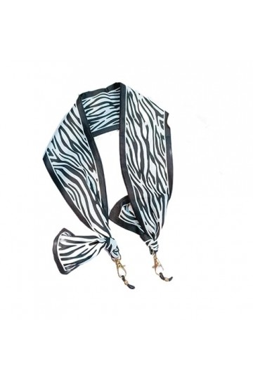 Lot de 2 sangles de lunettes en soie pour femme - Chaîne de lunettes de soleil - Chaîne de lunettes de lecture - Antidérapant