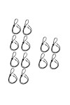 OSALADI 12 Pièces Accessoires De Sport Accessoires De Lunettes Accessoires De Sport Ceinture Anti-Perte Corde De Lunettes De 