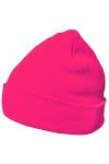 DonDon Bonnet Beanie pour lhiver avec design classique et moderne Rose fluo - Taille unique