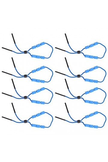 Angoily 8 Pièces Lanière Flottante Pour Lunettes Cordon Ajustable Cordon De Suspension Pour Lunettes De Sport Cordons De Lune