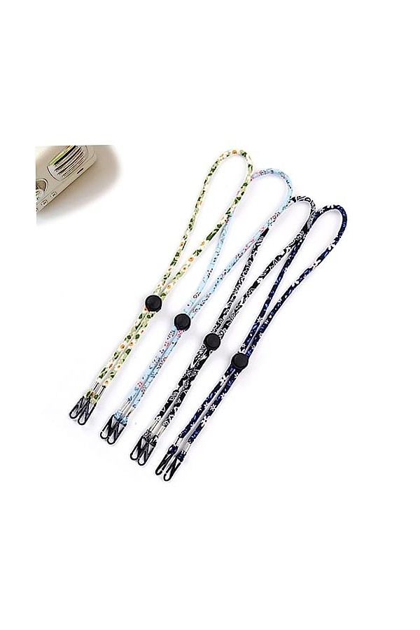 STOBOK 24 Pièces Lanière De Masque De Lunettes Sangle Porte-masques Porte-lunettes Pour Lunettes Sangle De Lunettes Perlée Ch