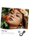 Amosfun 40 Pcs Boucle Antidérapante Pour Chaîne De Lunettes Support De Lunettes De Retenue Extrémité Du Support De Lunettes E