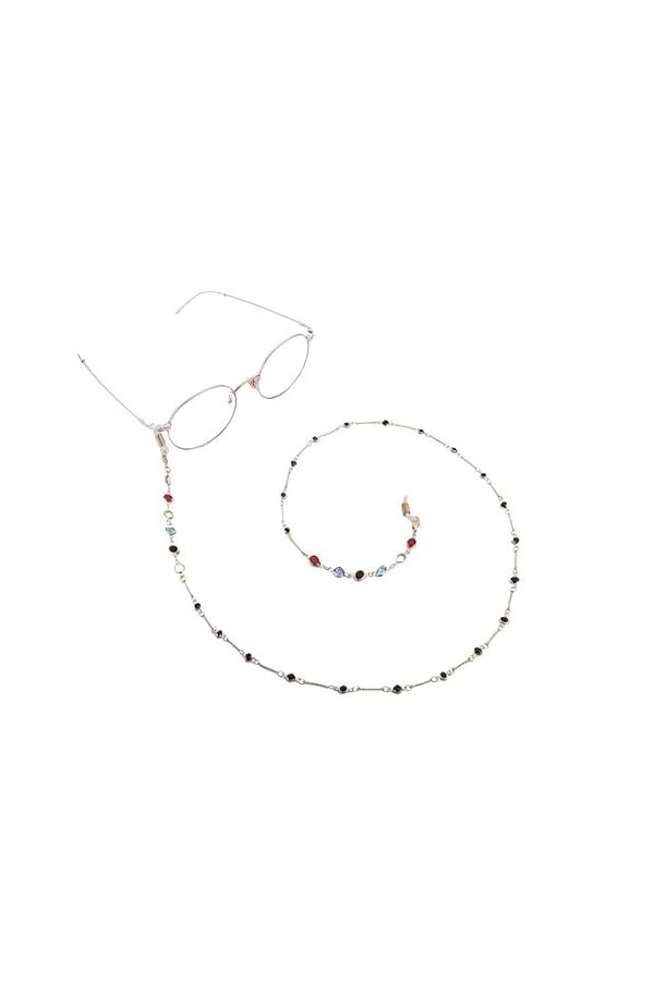 DJLORD Chaînes de Lunettes Lunettes lanière for Femmes coloré perlé Masque lanière élégant Lunettes chaîne chaîne Titulaire 