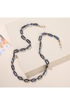 Chaîne de lunettes en acrylique chaîne dextension double usage Anti-perte chaîne de corde de cou suspendu mode lunettes de c