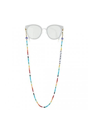 KELITCH Support De Chaîne De Lunettes Cordons Lunettes Lunettes De Soleil Support De Sangle Miyuki Masque Perlé Chaîne Cordon