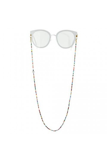 KELITCH Support De Chaîne De Lunettes Cordons Lunettes Lunettes De Soleil Support De Sangle Miyuki Masque Perlé Chaîne Cordon