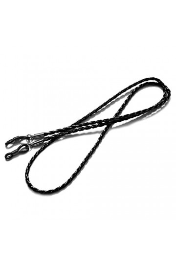 Chaînes À Lunettes Lunettes en Cuir Colorées Sangle De Cou Chaîne Corde Bande Cuir Lunettes Cordon Réglable Fin Porte-Lunette