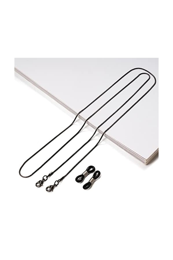 Chaînes À Lunettes Lunettes Chaîne Support Sangle Lunettes De Soleil Lanière Serpent Os Chaîne Collier Accrocher sur Le Cou p