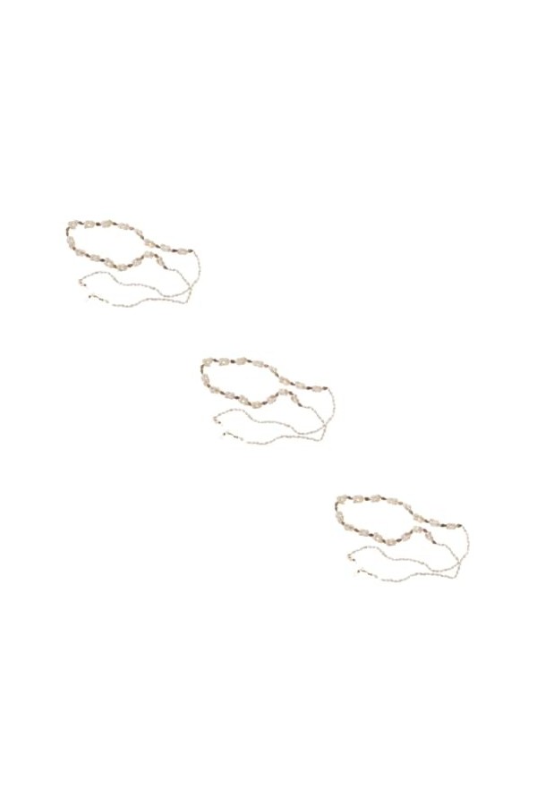 UKCOCO Lunettes À La Mode Chaîne De Lunettes En Or Lunettes Élégantes Lunettes De Mode Sangle De Sécurité Des Lunettes Sangle