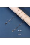 Chaînes À Lunettes Mode Femme Lunettes De Soleil Chaîne Cylindre Perle Chaîne Anti-Chute Lunettes Lunettes Cordon Collier 06