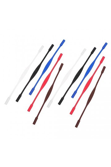 UKCOCO 10 Pièces Sangle De Lunettes En Silicone Support De Lunettes De Soleil Lunettes De Sport Pour Enfants Sangles De Lunet