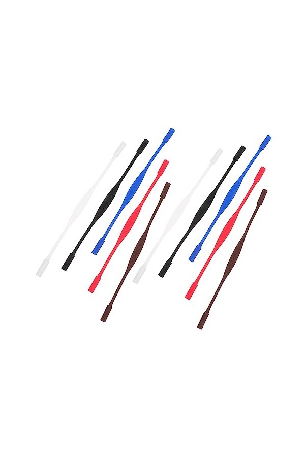 UKCOCO 10 Pièces Sangle De Lunettes En Silicone Support De Lunettes De Soleil Lunettes De Sport Pour Enfants Sangles De Lunet