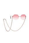 KKJOY Chaîne de lunettes en strass et perles Cordons pour masques Supports pour lunettes Cordon pour lunettes Accessoires de 