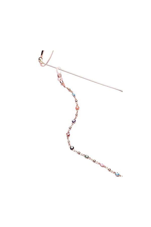 Gyrosphere Lunettes Chaînes De Lunettes for Femmes Coloré Perlé Masque Longe Mode Titulaire Chaînes Lunettes Cordon