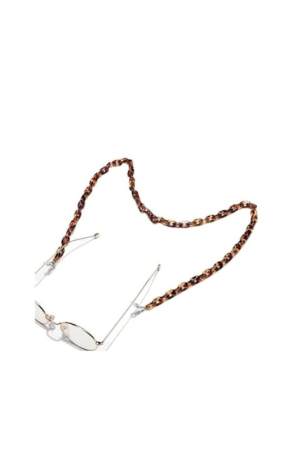 Gyrosphere Chaînes Lunettes Longe for Femmes Acrylique Masque Longe Simple Élégant Titulaire Chaînes Lunettes Cordon