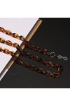 Gyrosphere Chaînes Lunettes Longe for Femmes Acrylique Masque Longe Simple Élégant Titulaire Chaînes Lunettes Cordon