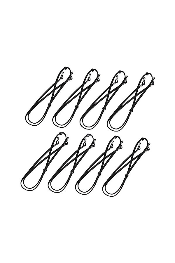 Hemobllo 16 Pcs Lunettes Lanière Réglable Lunettes Rétro Lunettes Retenue Réglable Lunettes Sangle Lunettes Longes Pour Femme