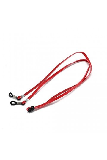 HOOENG Chaînes Lunettes lanière for Femmes élégantes Lunettes de retenue Sangles de Lunettes de Soleil Color : Rouge, Size :