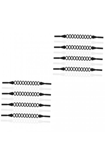 Mikikit 16 Pièces Corde Antidérapante Pour Lunettes Corde à Lunettes Porte-lunettes Autour Du Cou Lunettes De Retenue Sangle 